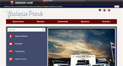 Desktop Screenshot of cityofgalenapark-tx.gov